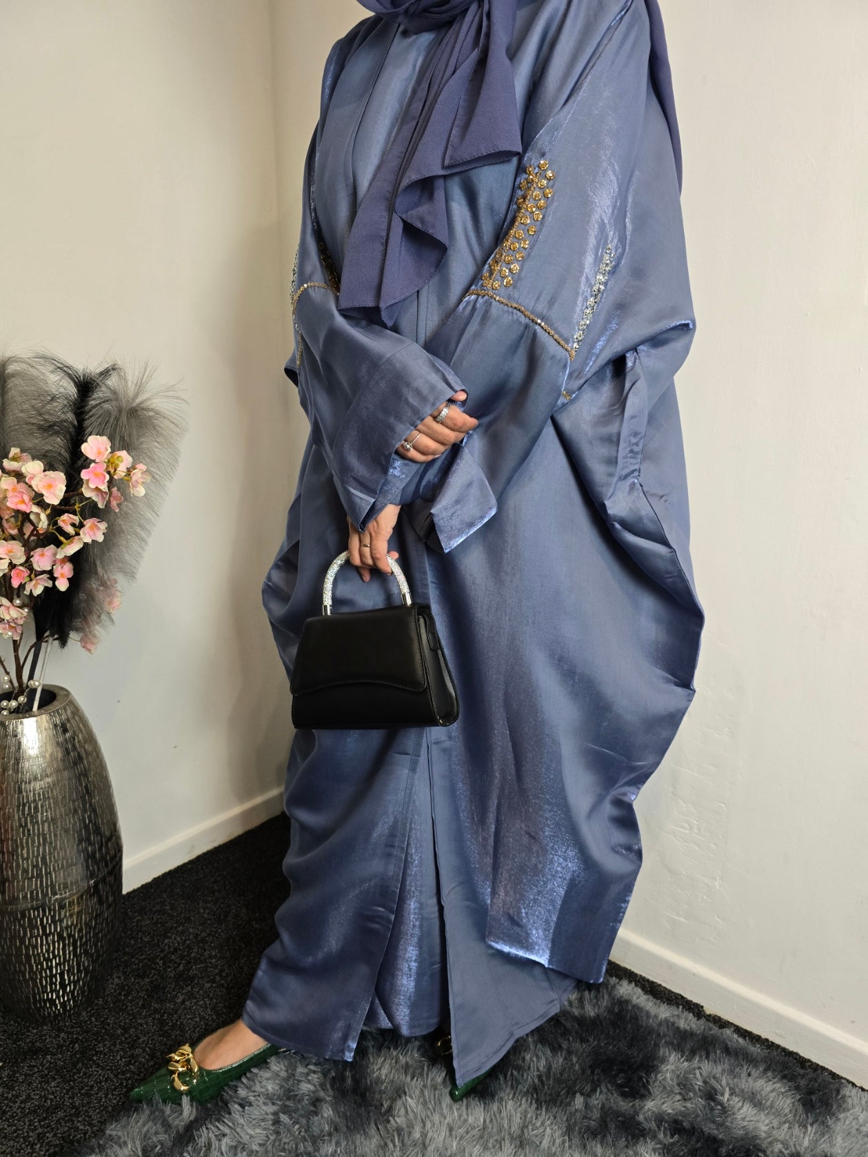 Maryam Kaftan design Gorgeous 3pc Abaya