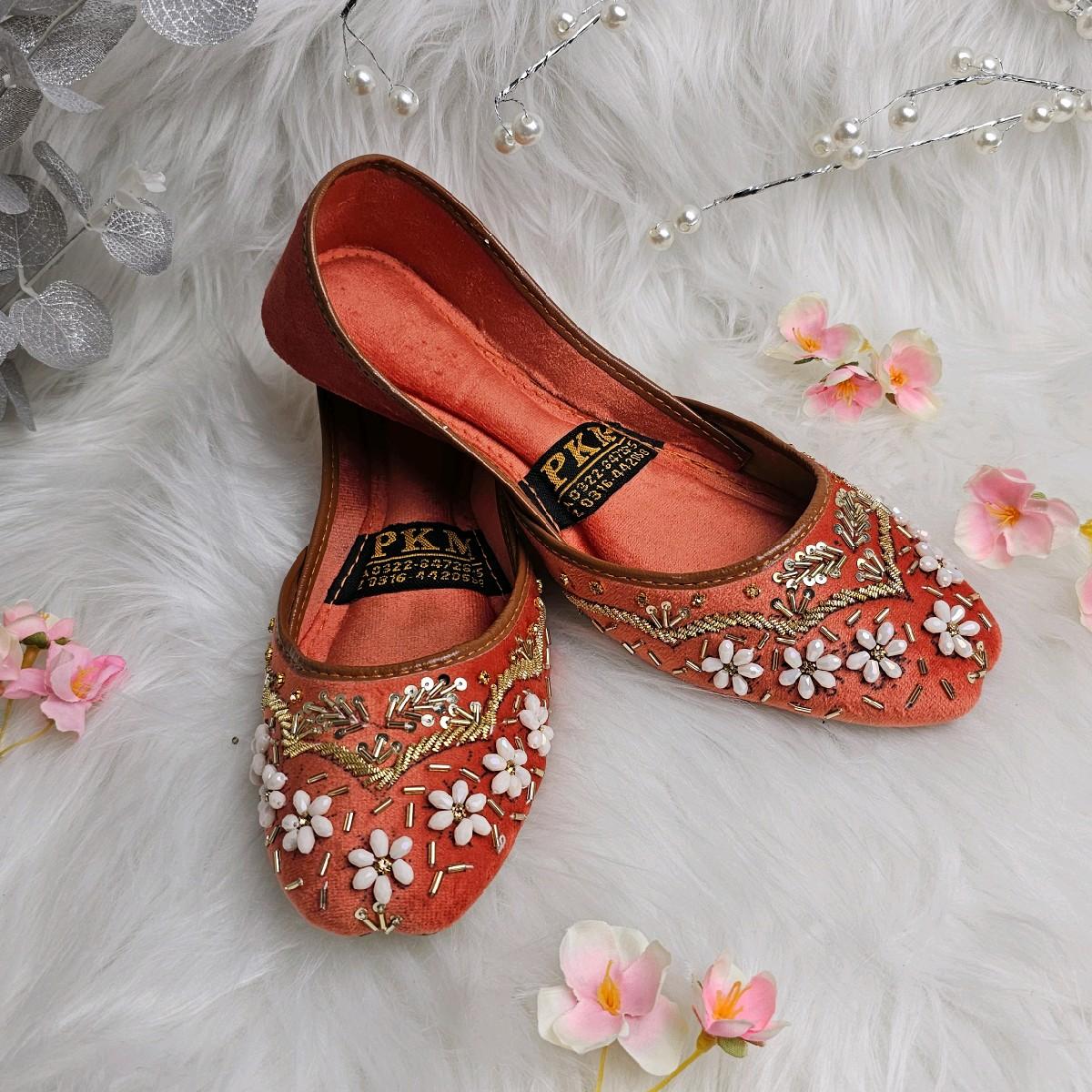 Fatiisa's Gorgeous Velvet Ladies Khussa Shoes For Special Occasions